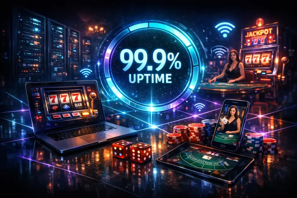 Casino Platform Delivers 99.9% Uptime Across All Connected Devices