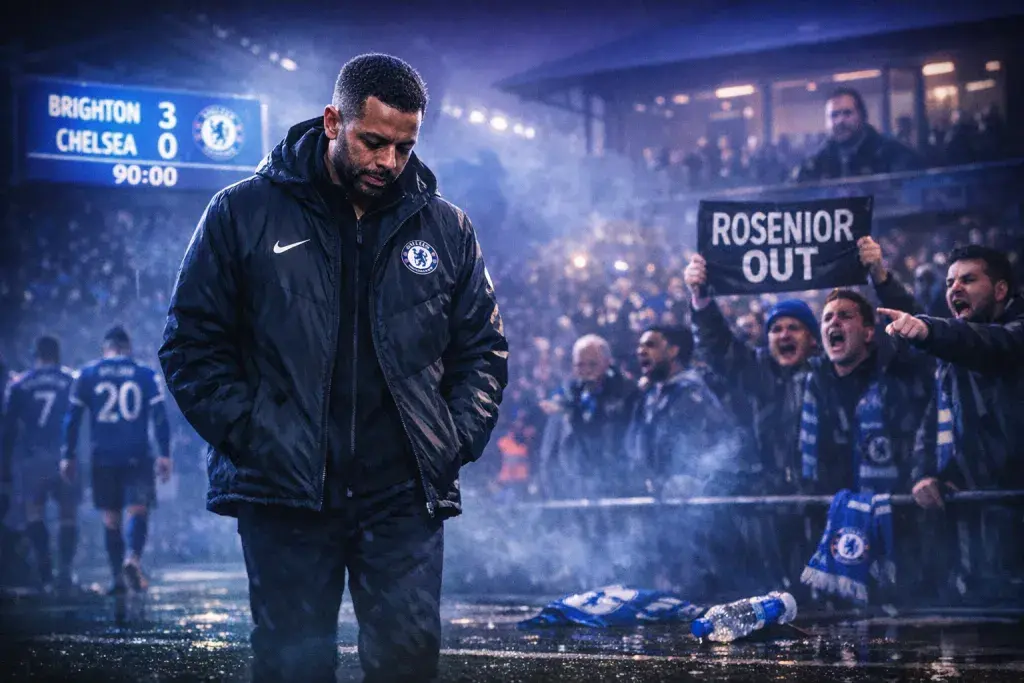 Chelsea Dismiss Liam Rosenior After Five Straight Losses End Hopes