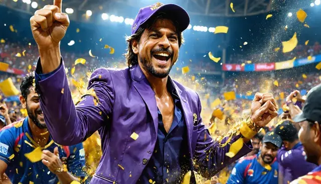 Shah Rukh Khan Revels in Kolkata Knight Riders' IPL Final Glory After Health Scare